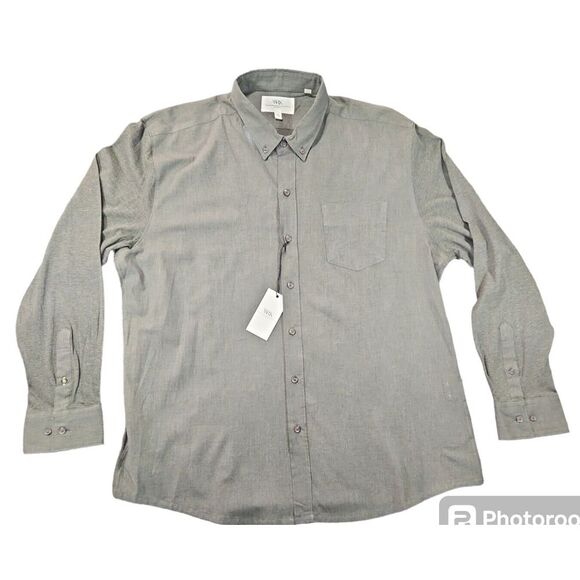 Work Rest Karma Mens XL Shirt Long Sleeve Forest Green NEW‎ Casual WRKNY Classic - Picture 1 of 11